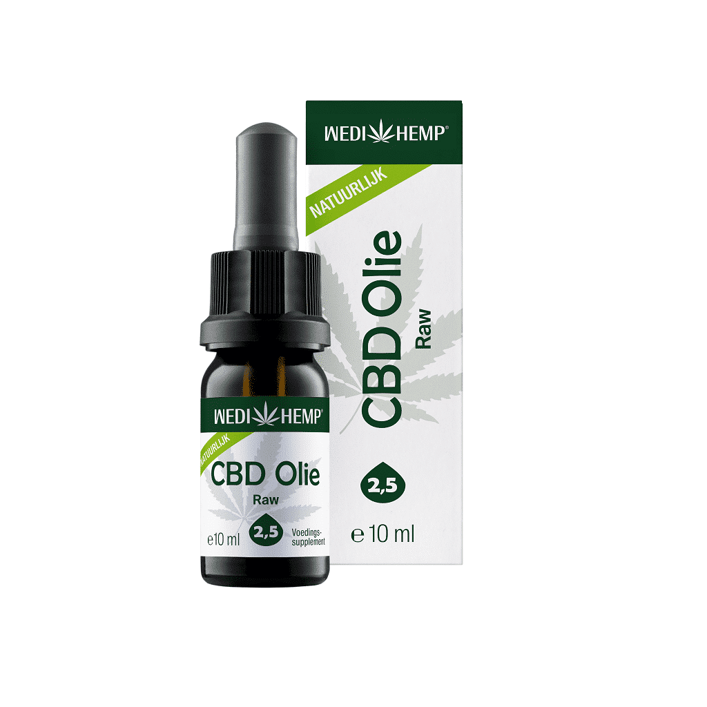Wedihemp Raw 2,5 % CBD-Öl