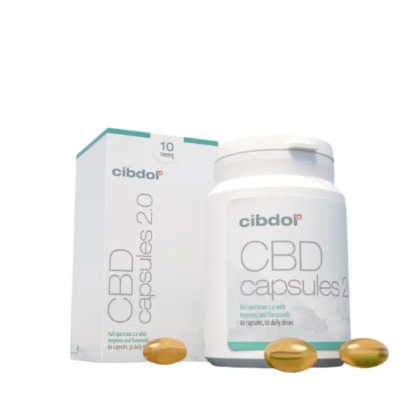 Cibdol CBD-Kapseln (60 Stück, 16 mg pro Kapsel)