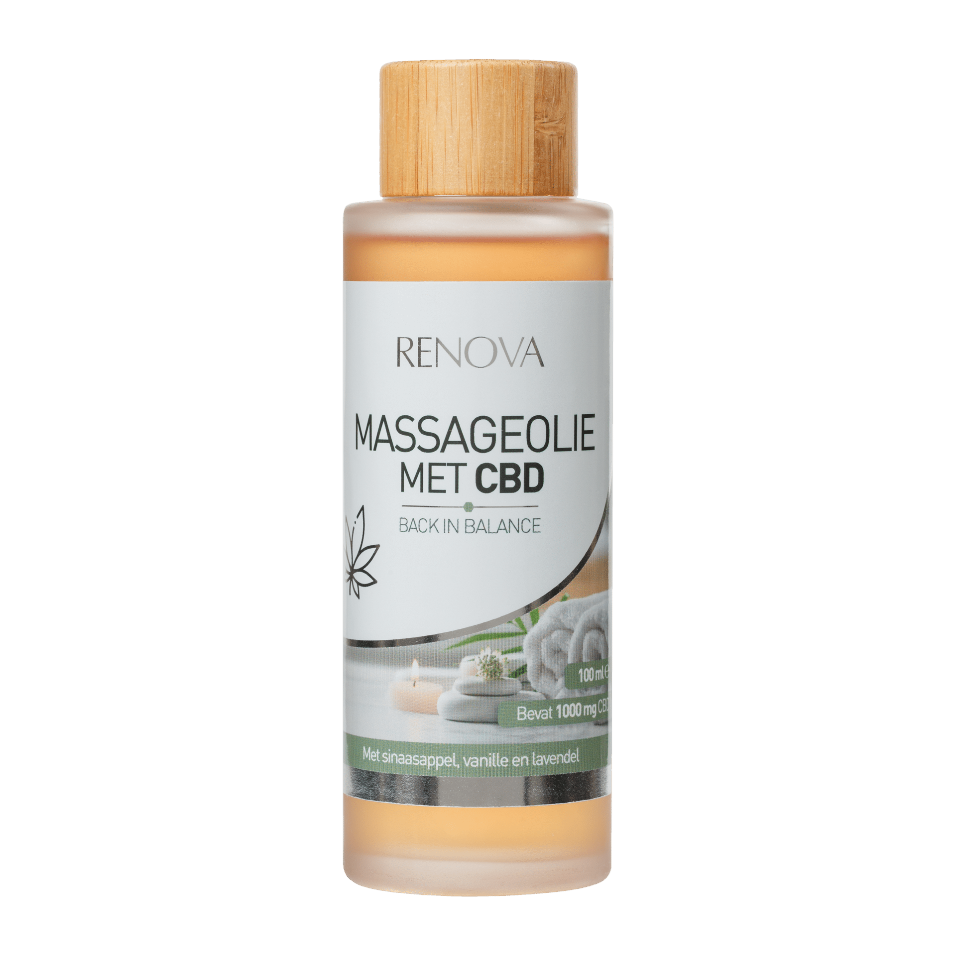Renova Massageöl mit CBD (1000 mg / 100 ml)